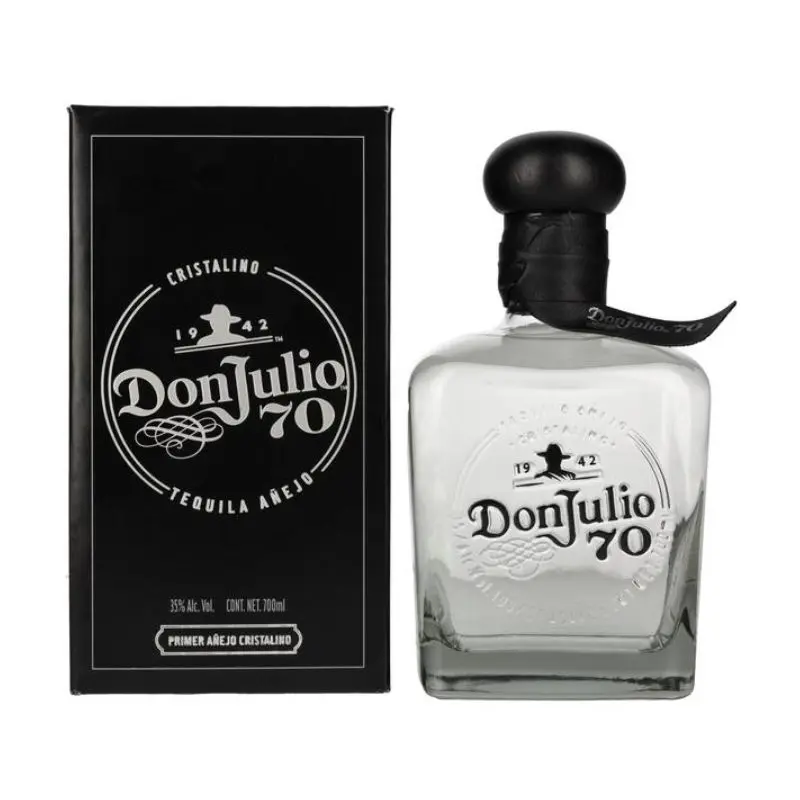 Don Julio 70 Tequila Crystal Claro Añejo