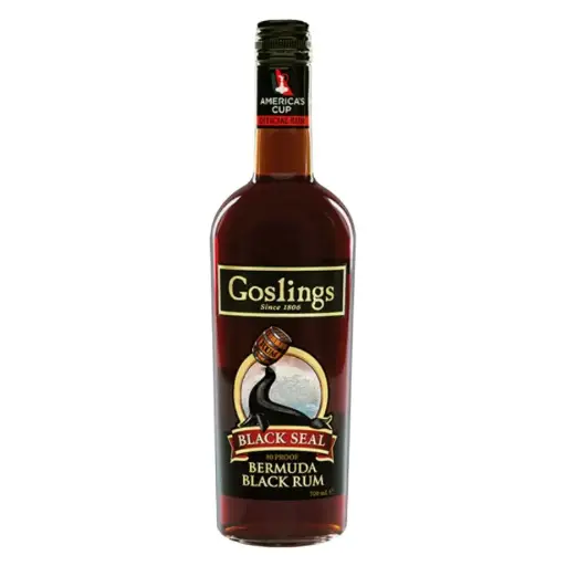 Goslings Black Seal 151 PROOF Bermuda Black Rum