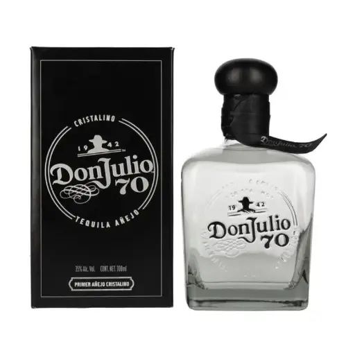 Don Julio 70 Tequila Crystal Claro Añejo